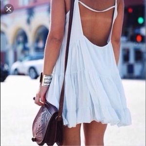 Brandy melville baby blue jada dress